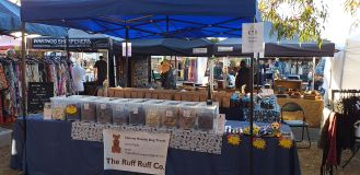 Our stall at the Martinborough Fair in 2020